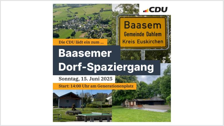Dorfspaziergang Baasem 1